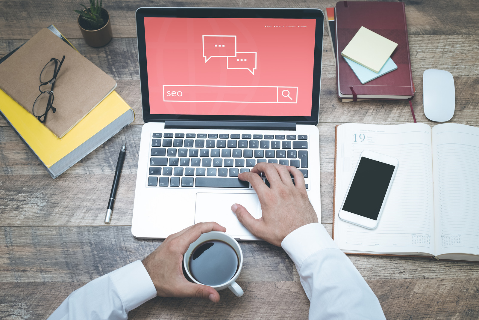 SEO CONCEPT Laptop