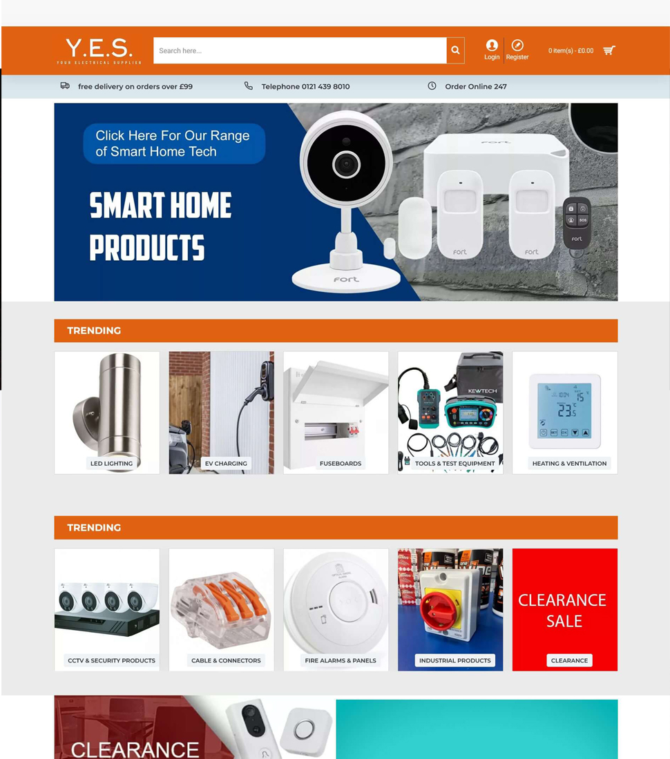 Ecommerce website design services
